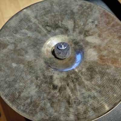 Sabian 14" HH Hand Hammered Dark Hi-Hat Cymbals (Pair) 2005/06 image 6