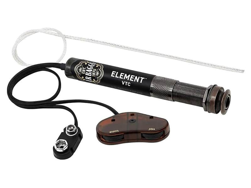 LR Baggs EAS-VTC Element Active Undersaddle Acoustic Pickup with Endpin Jack image 1