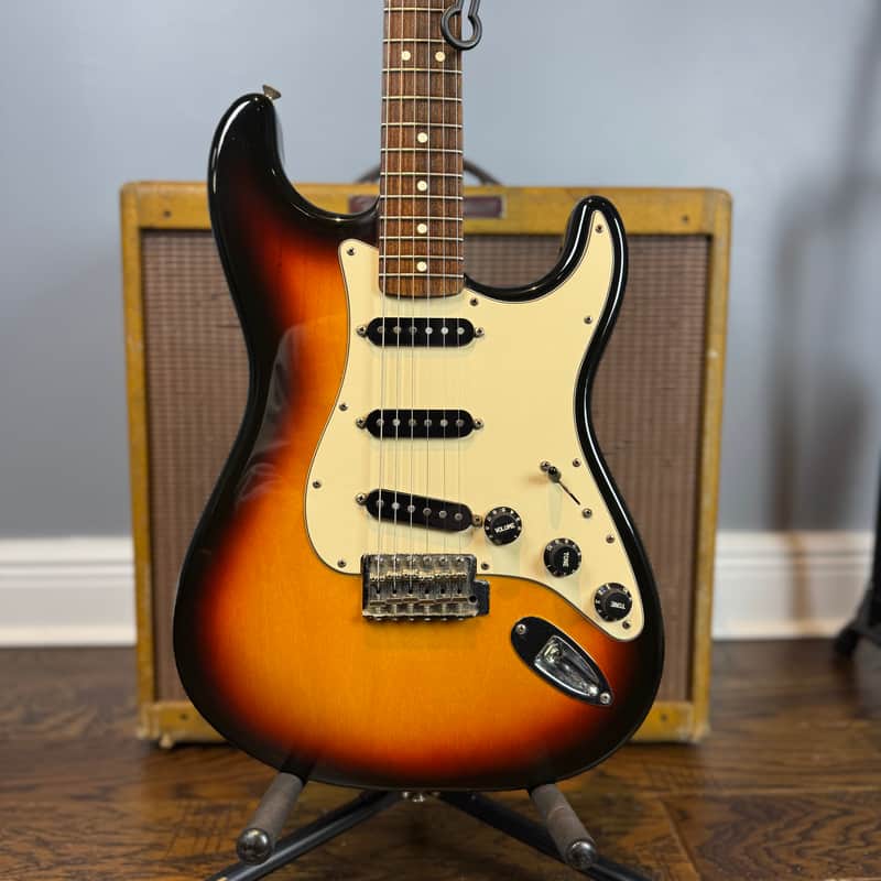 Fender Mexican Standard Stratocaster Upgraded 2004 - Sunburst image 1