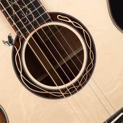 Huss & Dalton 30th Anniversary OM - Bearclaw Italian Spruce & Flamed Koa #3 of 10 image 17