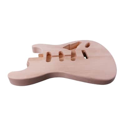 Stratocaster Style Electric Guitar SSS Body, Mahogany image 6