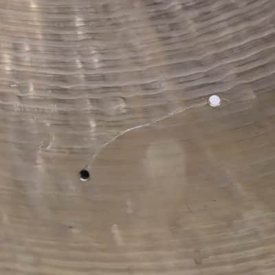 Istanbul Mehmet 21" Nostalgia Ride Cymbal ( Cracked ) image 8