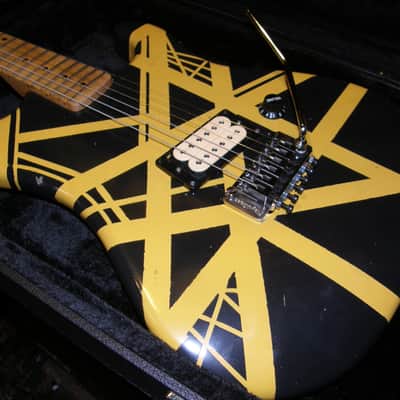 Kramer Beretta  Black N' Yellow 79 Bumble-Bee Style Relic Guitar By Boneyard Custom Guitars image 7