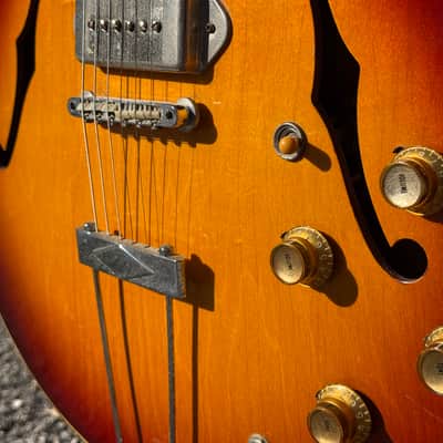1966 Gibson ES-330TD Cherry Sunburst image 5