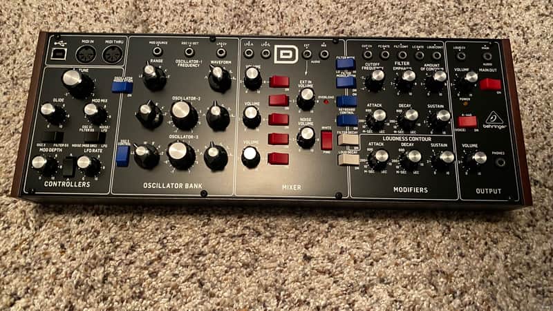 Behringer Model D Analog Synthesizer image 1