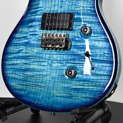 PRS Custom 24 w/ 10-Top, Brazilian Rosewood, DMO Pickups- Aquableux Purple Burst 2026 (0419215) image 10