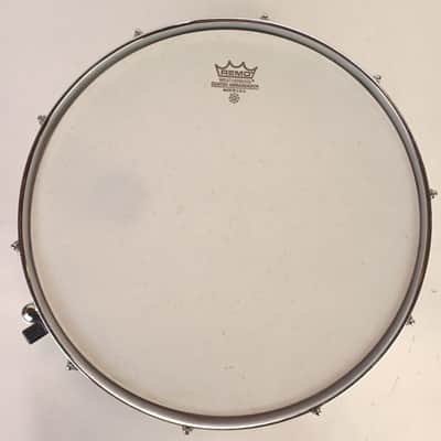 Pearl "Continental" 5.5x14" 10-Lug Steel Shell Snare Drum Vintage 70s +Muffler image 8