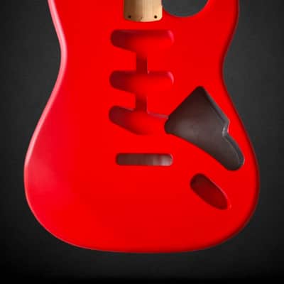 Stratocaster Body Fiesta Red Satin Nitro image 2