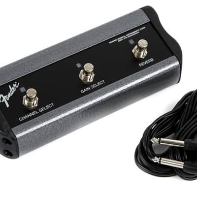 FENDER - 3-Button Footswitch: Channel /Gain / Reverb with 1/4 Jack - 0994064000 image 1