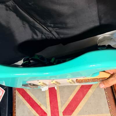 Fender Player Stratocaster Seafoam Green Electric Guitar image 4