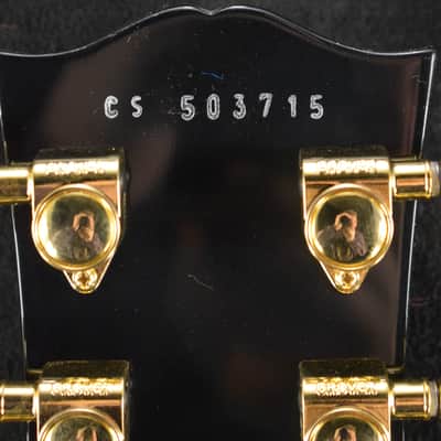 Gibson Custom Shop Les Paul Custom w/ Ebony Fingerboard Gloss Ebony image 10