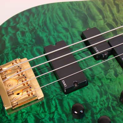 Hamer Chaparral Max Bass 1991 Green/ Tealburst image 9