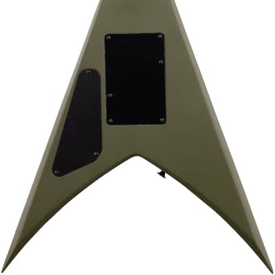 Jackson Dinky Arch Top JS22 Jackson JS Series King V JS32 Electric Guitar, Amaranth Fingerboard Guitar, Matte Army Drab image 4