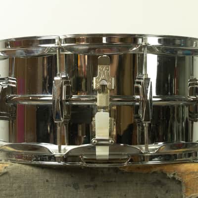 1980s Ludwig 6.5x14 LM402 Supraphonic Snare Drum image 4