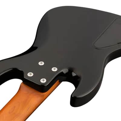 Sadowsky MetroExpress 21-Fret Vintage J/J Bass, Morado Fingerboard, 5-String - Solid Black High Polish image 6