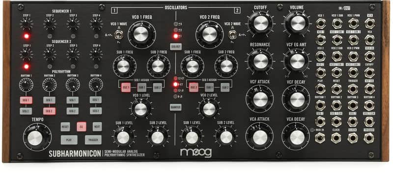 moog SUBHARMONICON シンセサイザー Moog Subharmonicon Semi-Modular Analog Synthesizer