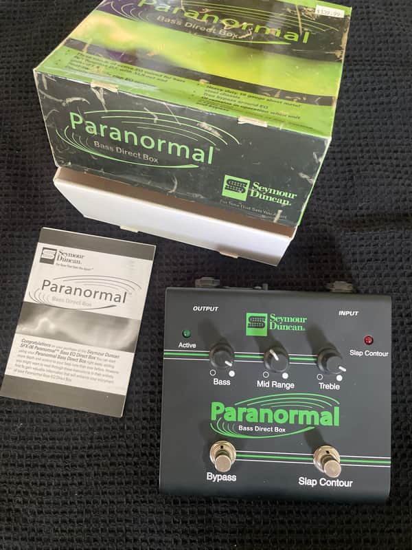 Seymour Duncan Paranormal Bass Direct Box 2010’s - Black image 1