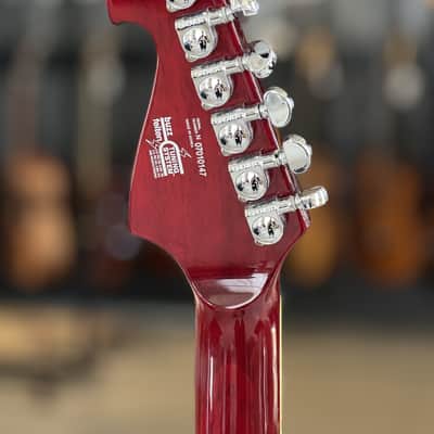 Washburn X-50Q Quilted Wine Burst image 7