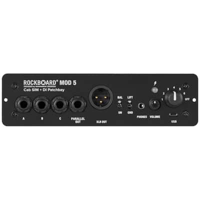 MOD 5 Patchbay Avec Cab Sim Et DI Rockboard image 3