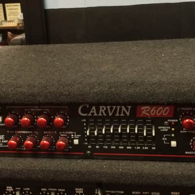 Carvin R600 Redline Stereo Bass Amp Head 2000's image 3