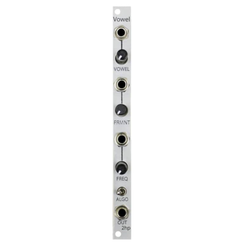 2hp Vowel Eurorack Formant Oscillator Module (Silver) image 1