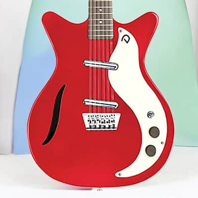 Danelectro'59 Vintage 12 String Red Metallic New, D59V12-MR image 1