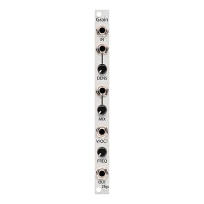 2hp Grain Eurorack Granular Synthesis Module (Silver) image 1