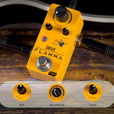 Overdrive Guitar Pedal – Vintage Analog Effect, Warm/Hot Modes, True Bypass image 6