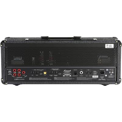 Marshall JVM Series JVM205H 50W Tube Guitar Amp Head Regular Black image 3