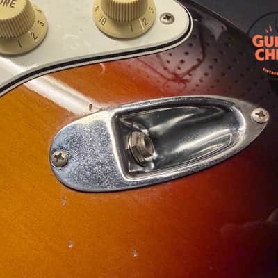 1984 Fender MIJ Japan ST62-65 ’62 Stratocaster JV Serial Sunburst Fender HSC image 17