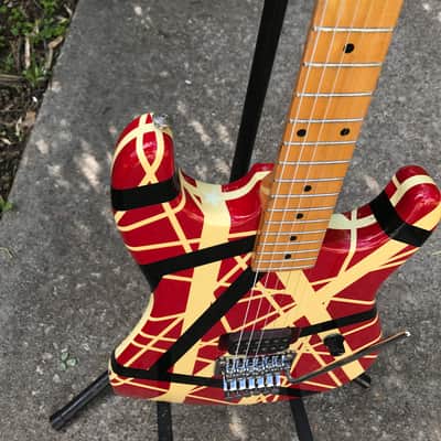 Tokai EVH Super Edition 1984 Black and Red Graphic image 5