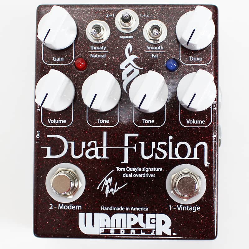 Wampler Dual Fusion Tom Quayle Signature Overdrive Pedal | Reverb