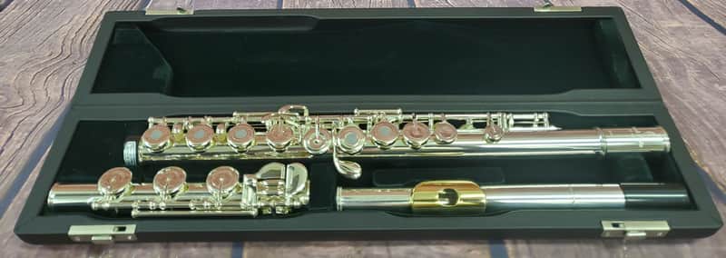 Pearl Quantz Vigore Flute 665 Series Open Hole/B Foot/Split E/C# Trill/D# Roller/3K Gold Lip |WorldShip | Authorized Dealer image 1