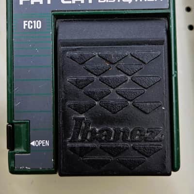 Ibanez FC10 Fat Cat Distortion Vintage Power Series RAT Effects pedal VG+ Green image 7