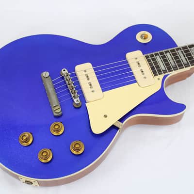 Gibson Custom Shop '56 Les Paul Standard Reissue  - Murphy Lab Light Aged - Blue Sparkle image 1