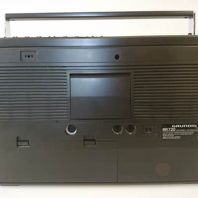 Grundig RR 720 Vintage Boombox Cassette Player Portable Radio - Works Perfectly image 6