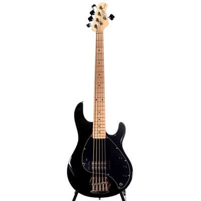 Sterling StingRay 5-String RAY5 Electric Bass - Black (open box) image 1