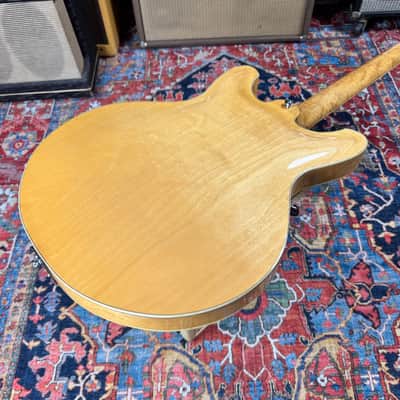 Yamaha SA60 Natural Semi-Hollow 335 Style Vintage 1974 w/Case image 19