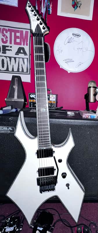 2020 B.C. Rich Warlock Extreme - Matte White image 1