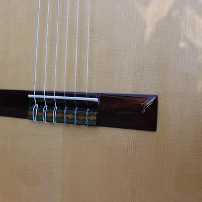 Flamenco Guitar Juan Montes Rodriguez Cypress + Hardcase Blanca image 3