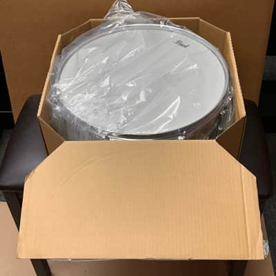 Pearl Sensitone Heritage Steel Snare Drum 14"x5.5" – Chrome (Brand New in Box) image 15