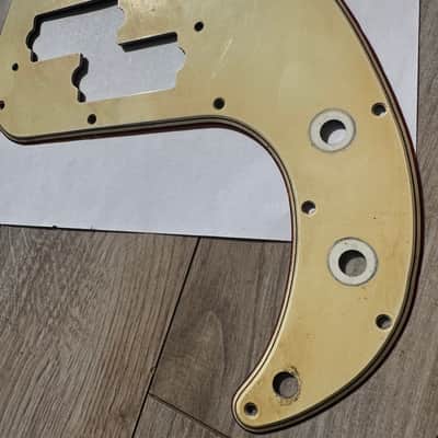 '72 thru '79 Fender Precision 73 vintage celluloid 70's pickguard USA RI image 13