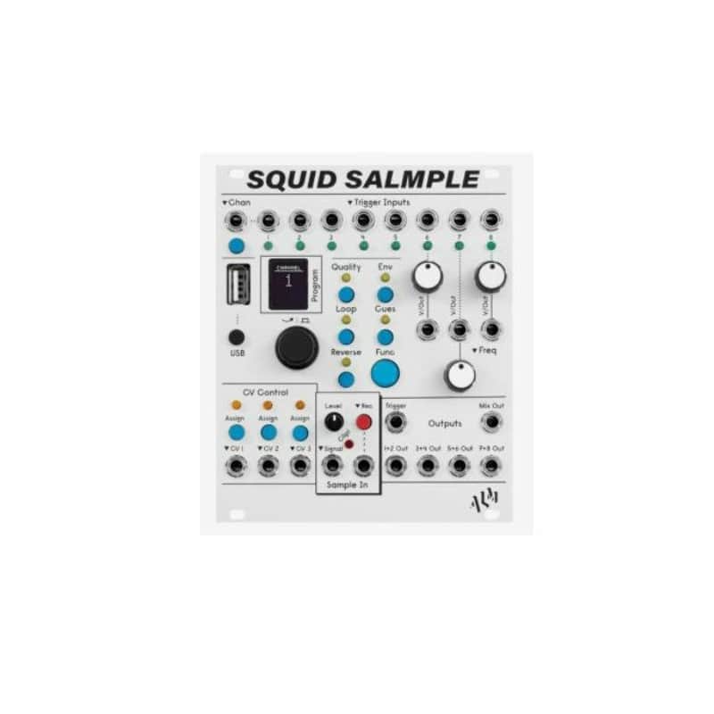 ALM Squid Salmple 8-Channel 4-Output Sampler Module image 1