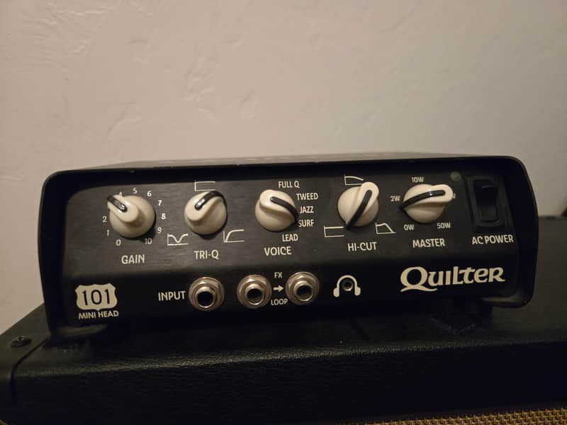 Quilter 101 Mini Guitar Amp Head 2010s - Black image 1