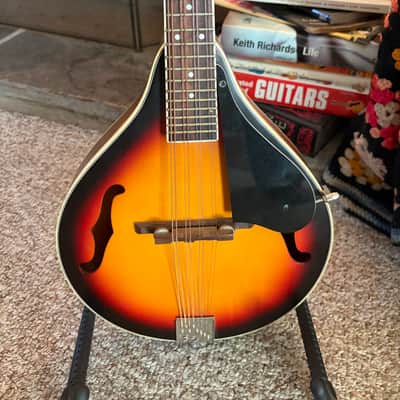 1980s Hondo HM6 A-Style Mandolin  - Sunburst image 2