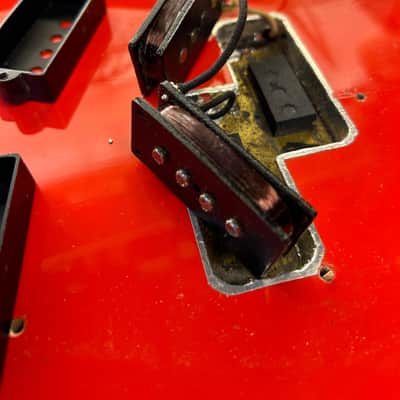 Fender Precision Bass with Rosewood Fretboard 1959 - 1964 - Red Refin image 10