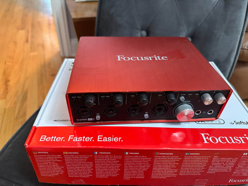Focusrite Scarlett 18i8 2nd Gen USB Audio Interface image 1