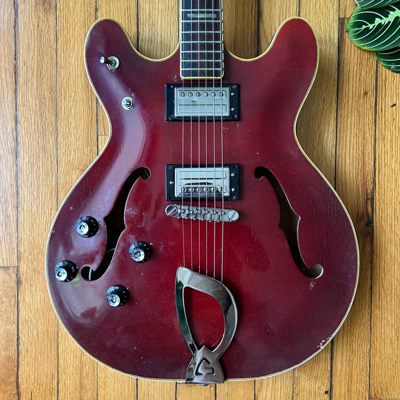 1979 Guild Starfire IV Left Handed Semi Hollow Electric Guitar image 1