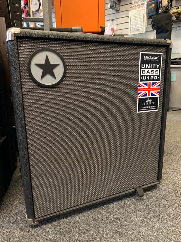 Blackstar Unity Series U120 120-Watt 1x12" Bass Guitar Combo 2018 - Present - Black image 1