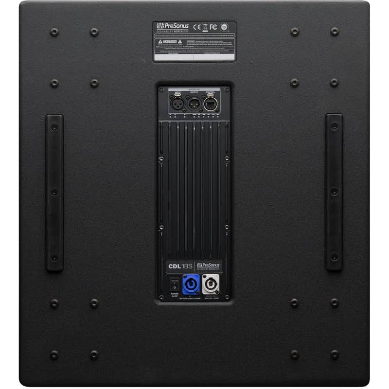 PreSonus CDL18s 2000-Watt 18" Dante-Enabled Active Subwoofer image 3